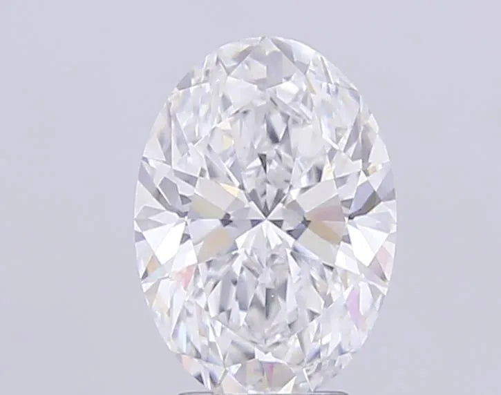 4.08ct Oval Lab Grown Diamond (Colour D, Clarity VVS2, IGI Certified)