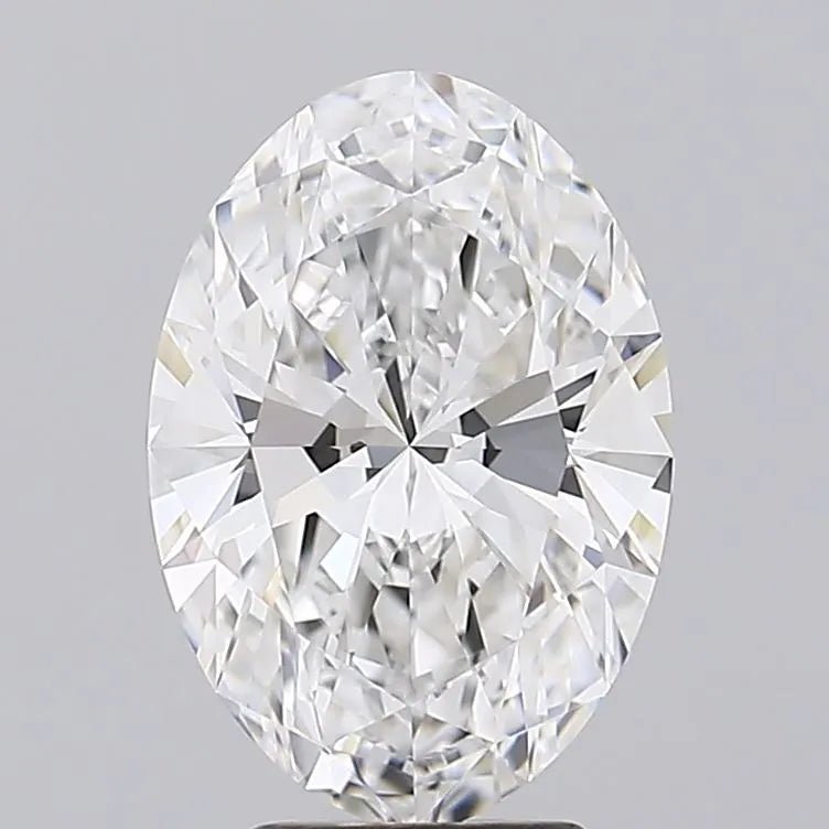 4.11ct Oval Lab Grown Diamond (Colour E, Clarity IF, IGI Certified)