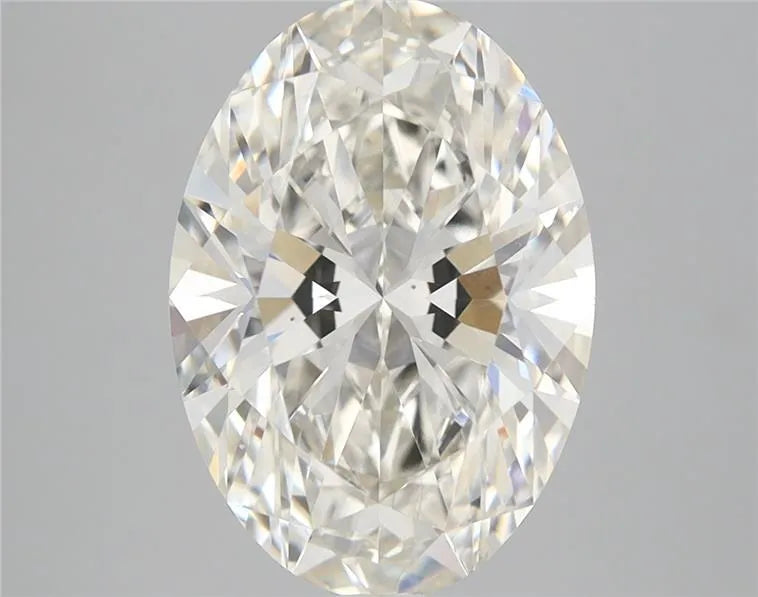 4.13ct Oval Lab Grown Diamond (Colour I, Clarity VS2, IGI Certified)