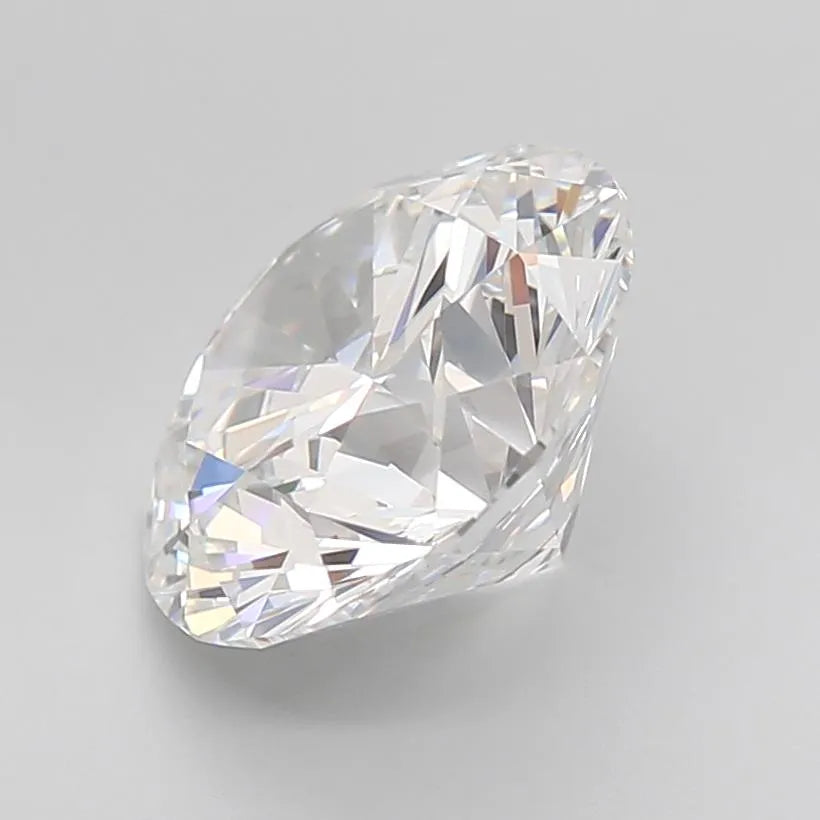 4.13ct Round Lab Grown Diamond (Colour D, Clarity IF, Cut ID, IGI Certified)