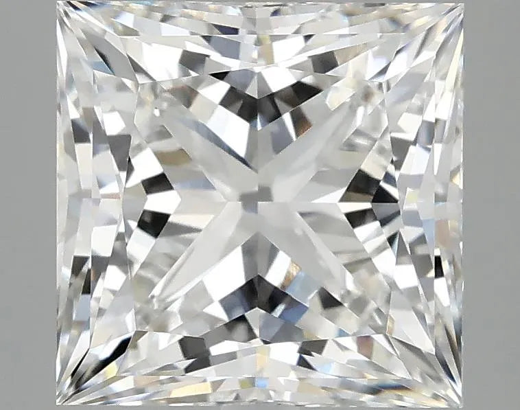 4.14ct Princess Lab Grown Diamond (Colour E, Clarity VVS2, IGI Certified)
