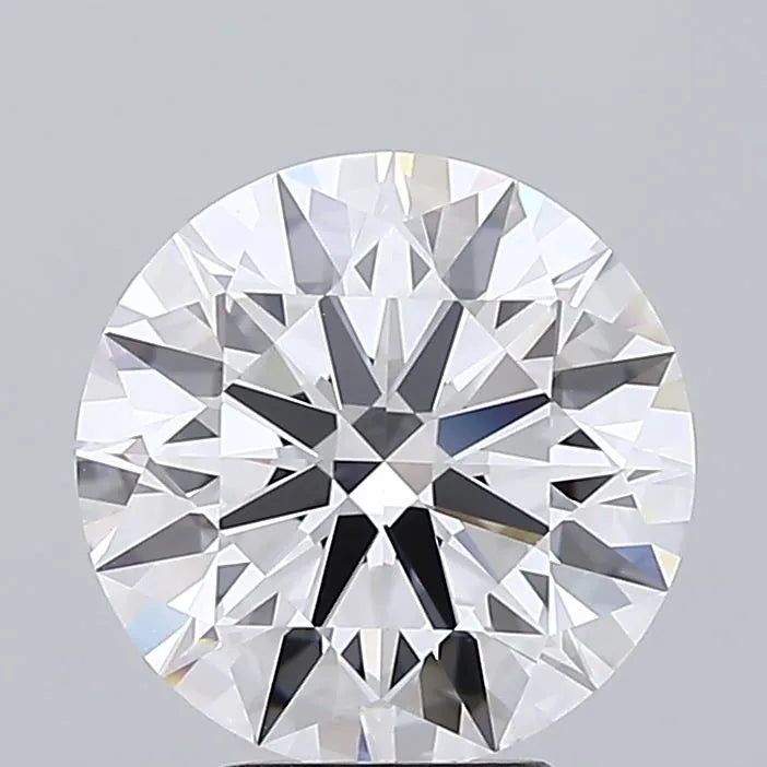 4.14ct Round Lab Grown Diamond (Colour D, Clarity IF, Cut ID, IGI Certified)