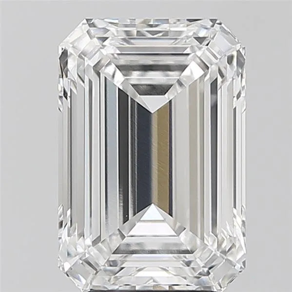 4.16ct Emerald Lab Grown Diamond (Colour E, Clarity IF, IGI Certified)