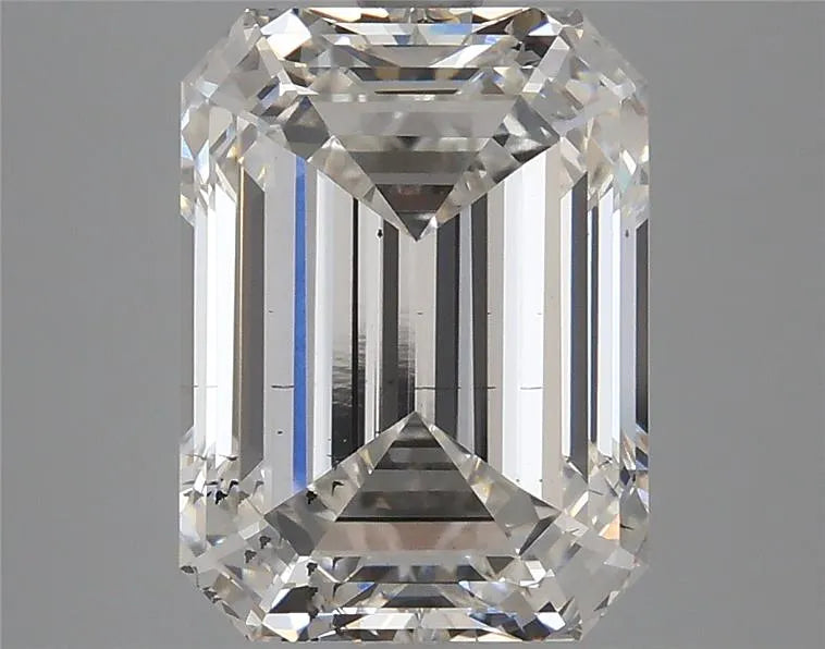 4.44ct Emerald Lab Grown Diamond (Colour F, Clarity SI1, IGI Certified)