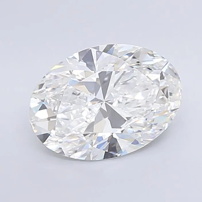 4.49ct Oval Lab Grown Diamond (Colour D, Clarity VVS2, IGI Certified)