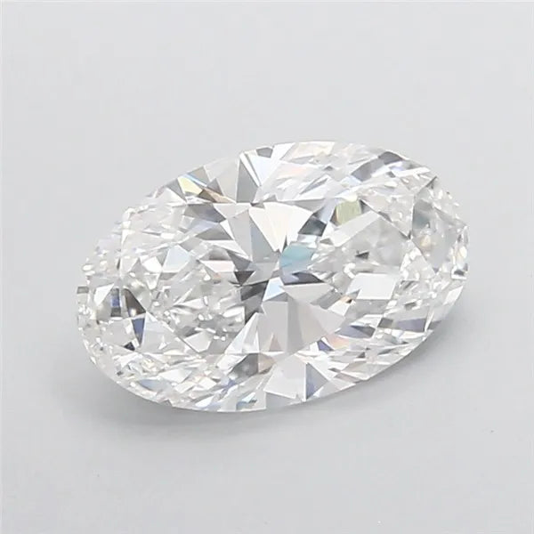 4.50ct Oval Lab Grown Diamond (Colour E, Clarity VVS2, IGI Certified)