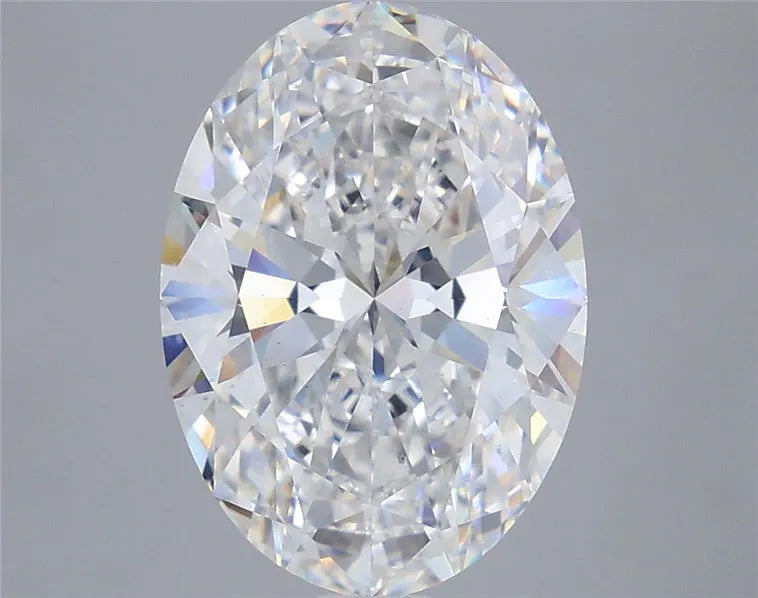 4.51ct Oval Lab Grown Diamond (Colour D, Clarity VS2, IGI Certified)