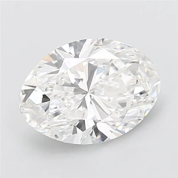 4.51ct Oval Lab Grown Diamond (Colour D, Clarity VVS2, IGI Certified)