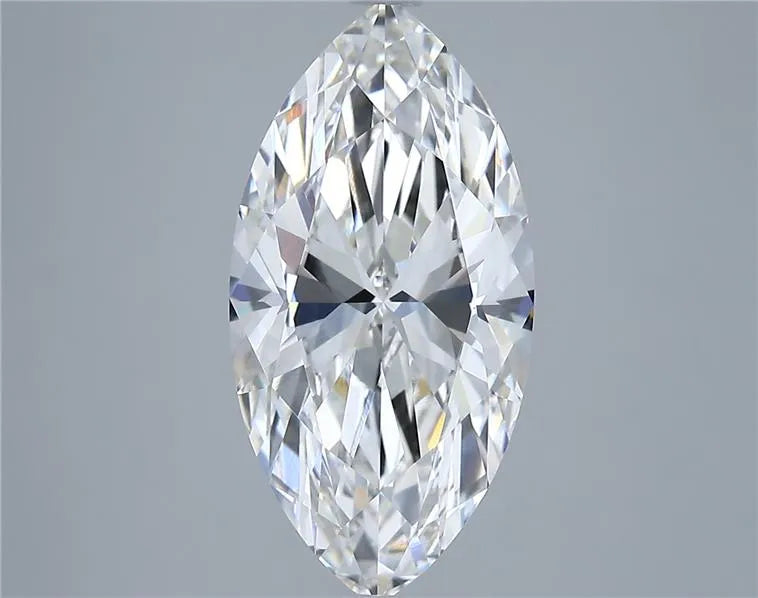 4.57ct Marquise Lab Grown Diamond (Colour F, Clarity VVS2, IGI Certified)