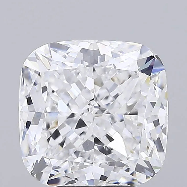 4.70ct Cushion modified Lab Grown Diamond (Colour D, Clarity VVS2, IGI Certified)