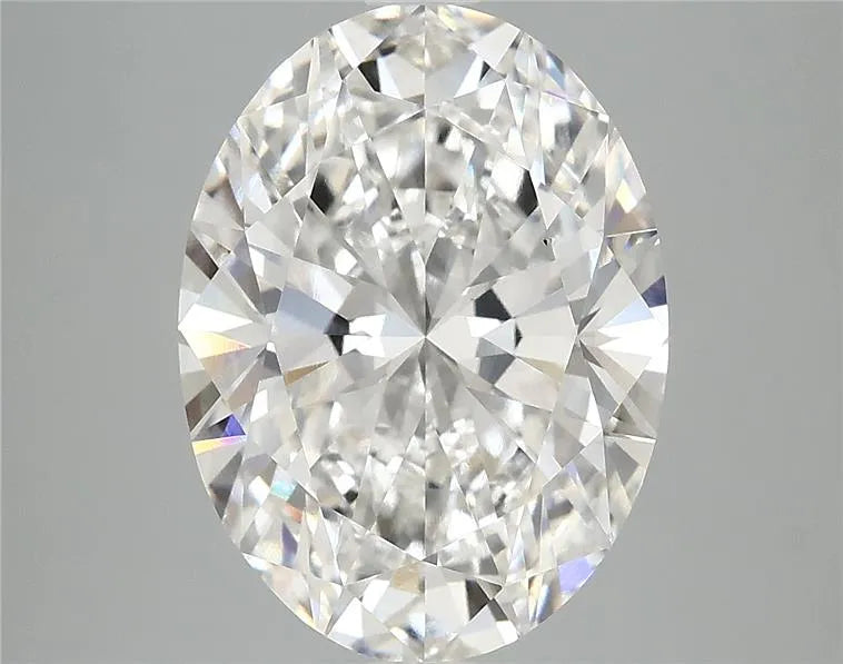 4.91ct Oval Lab Grown Diamond (Colour F, Clarity VS2, IGI Certified)