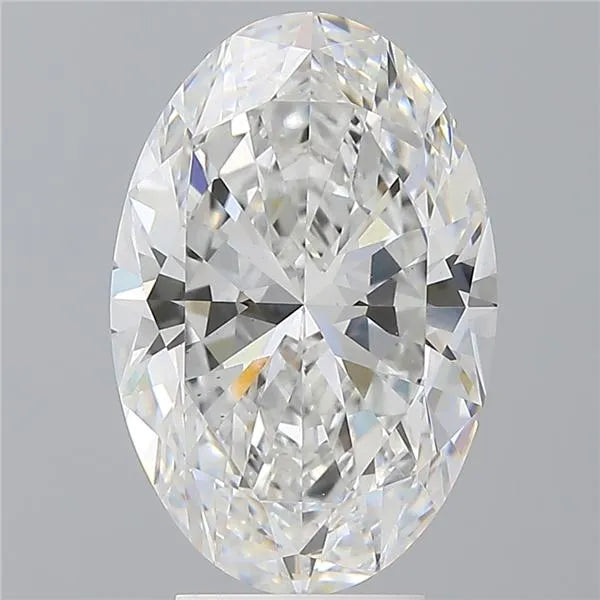 4.97ct Oval Lab Grown Diamond (Colour D, Clarity VVS2, IGI Certified)