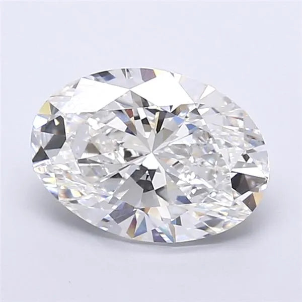 5.00ct Oval Lab Grown Diamond (Colour E, Clarity VS1, IGI Certified)
