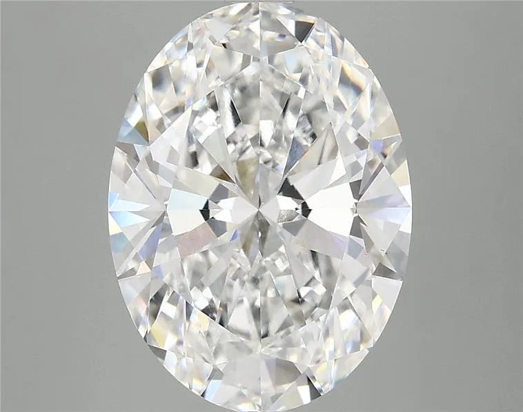5.00ct Oval Lab Grown Diamond (Colour E, Clarity VVS2, IGI Certified)
