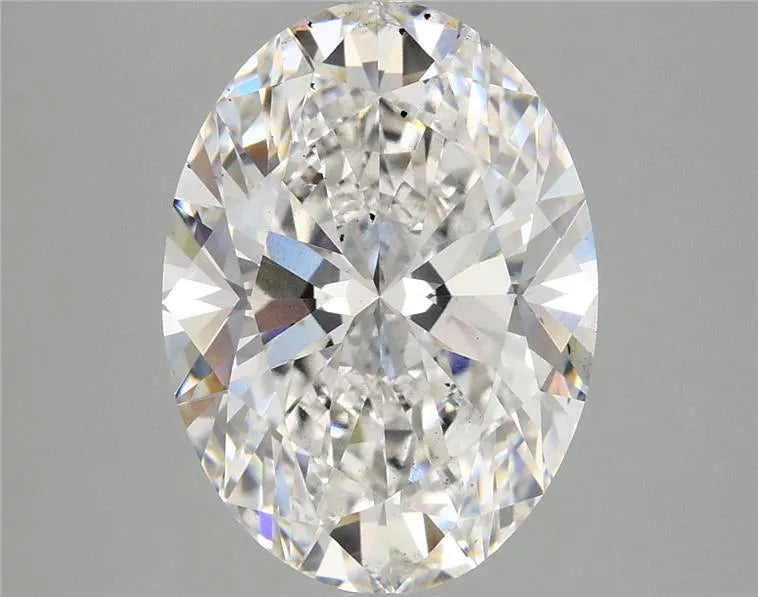 5.00ct Oval Lab Grown Diamond (Colour F, Clarity SI1, IGI Certified)