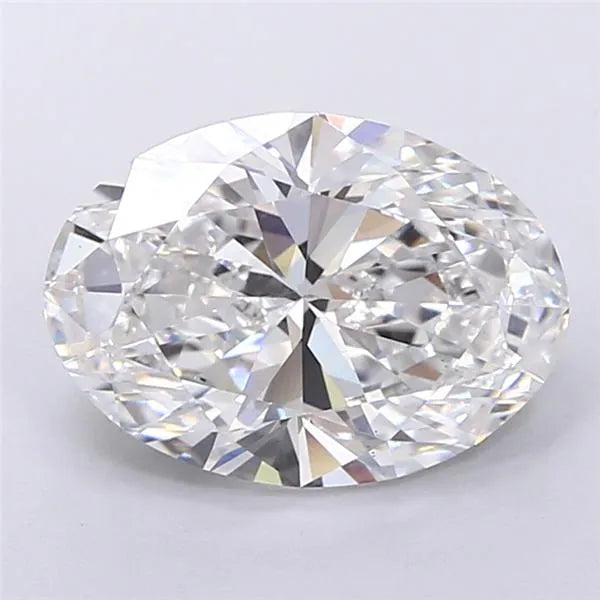 5.01ct Oval Lab Grown Diamond (Colour E, Clarity VS1, IGI Certified)