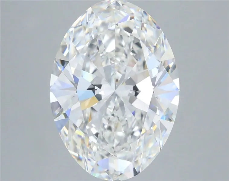 5.01ct Oval Lab Grown Diamond (Colour E, Clarity VVS1, IGI Certified)