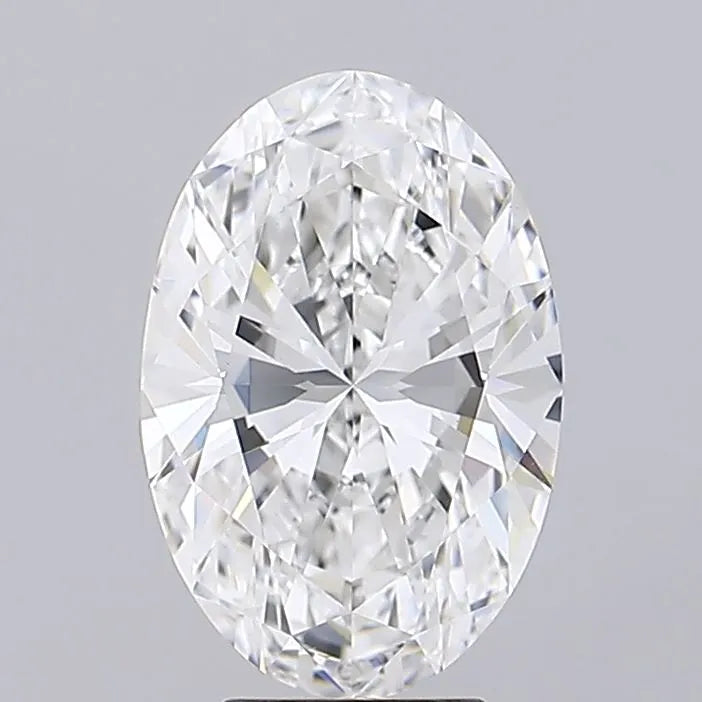 5.01ct Oval Lab Grown Diamond (Colour E, Clarity VVS2, IGI Certified)