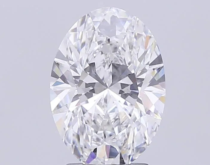 5.01ct Oval Lab Grown Diamond (Colour F, Clarity SI2, IGI Certified)