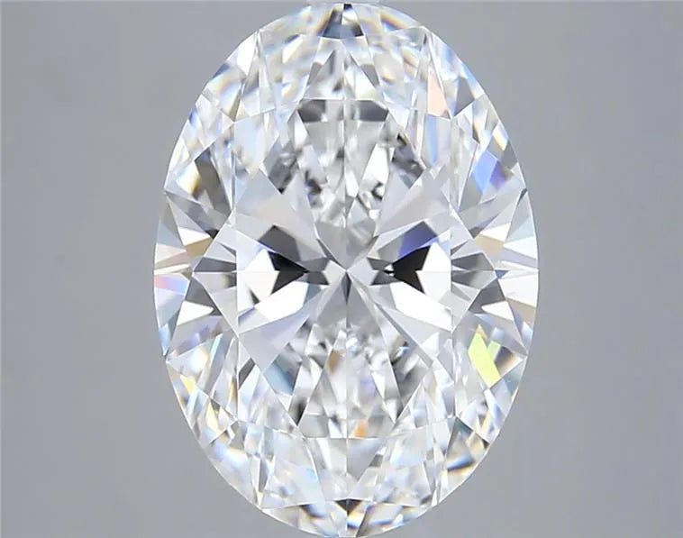 5.01ct Oval Natural Diamond (Colour E, Clarity VVS2, GIA Certified)