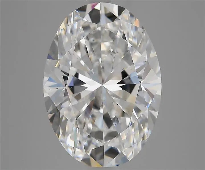5.02ct Oval Lab Grown Diamond (Colour D, Clarity SI1, IGI Certified)
