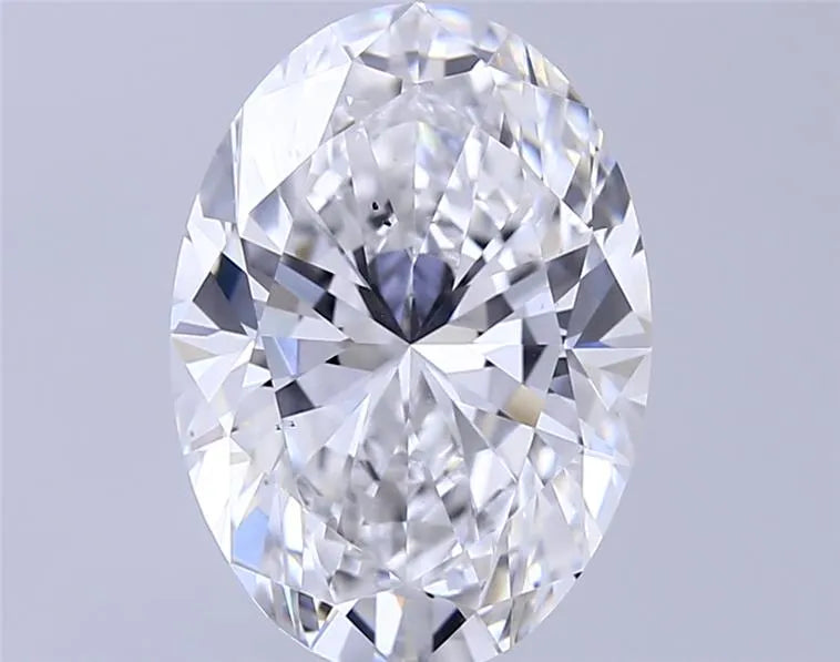 5.04ct Oval Lab Grown Diamond (Colour E, Clarity VS2, IGI Certified)
