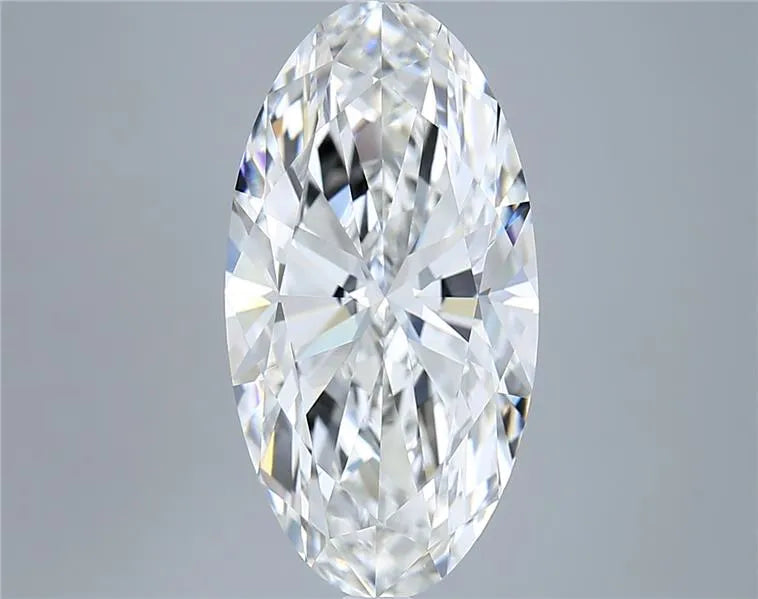 5.05ct Oval Lab Grown Diamond (Colour E, Clarity VVS2, IGI Certified)