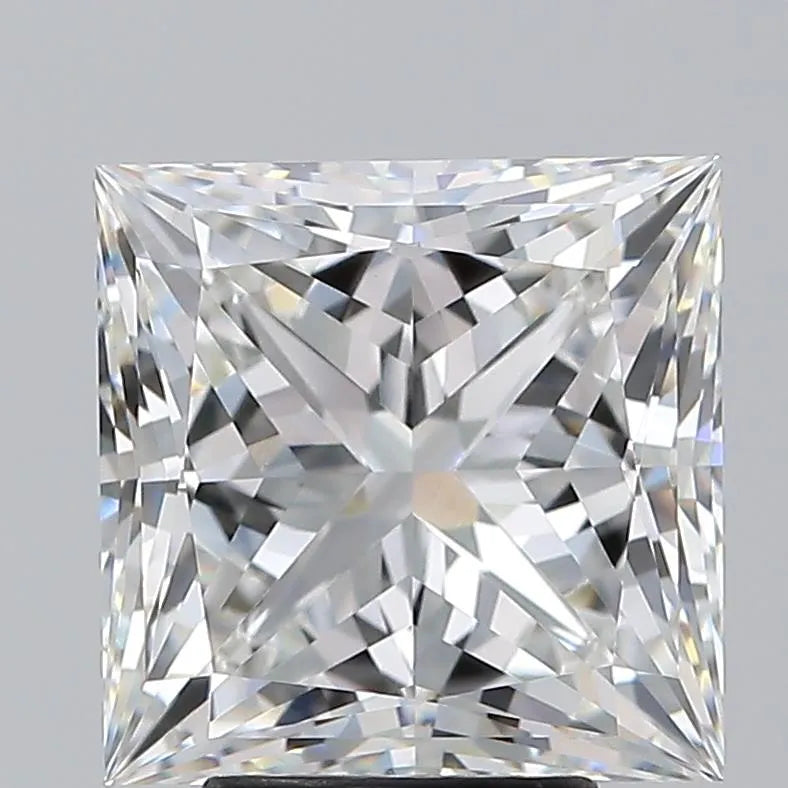 5.05ct Princess Lab Grown Diamond (Colour E, Clarity VVS2, Cut EX, IGI Certified)