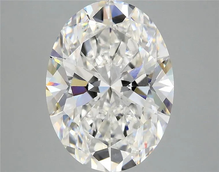 5.06ct Oval Lab Grown Diamond (Colour E, Clarity VVS2, IGI Certified)