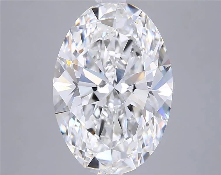 5.06ct Oval Lab Grown Diamond (Colour E, Clarity VVS2, IGI Certified)