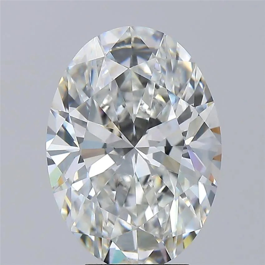 5.06ct Oval Lab Grown Diamond (Colour F, Clarity VVS2, IGI Certified)