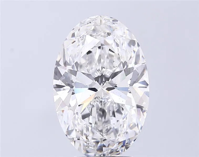 5.07ct Oval Lab Grown Diamond (Colour E, Clarity SI1, IGI Certified)