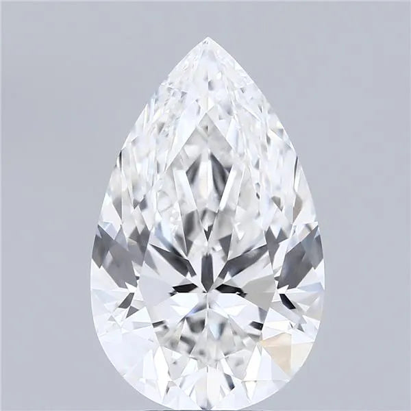 5.07ct Pear Lab Grown Diamond (Colour E, Clarity VVS1, IGI Certified)