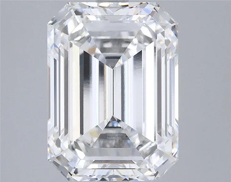 5.08ct Emerald Lab Grown Diamond (Colour E, Clarity VVS1, IGI Certified)