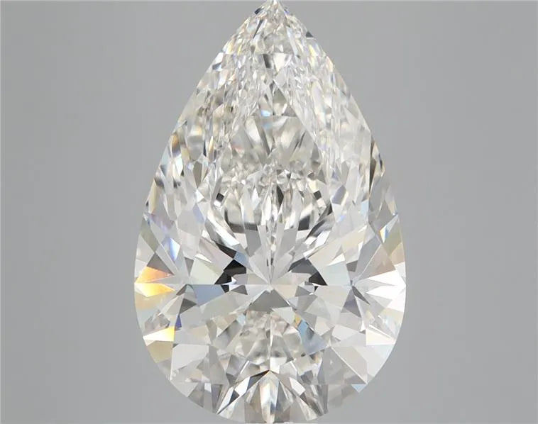 5.08ct Pear Lab Grown Diamond (Colour F, Clarity VVS2, IGI Certified)
