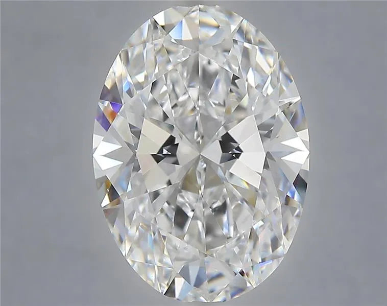 5.10ct Oval Lab Grown Diamond (Colour D, Clarity VVS2, IGI Certified)
