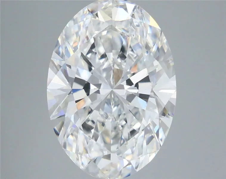 5.35ct Oval Lab Grown Diamond (Colour F, Clarity VVS2, IGI Certified)