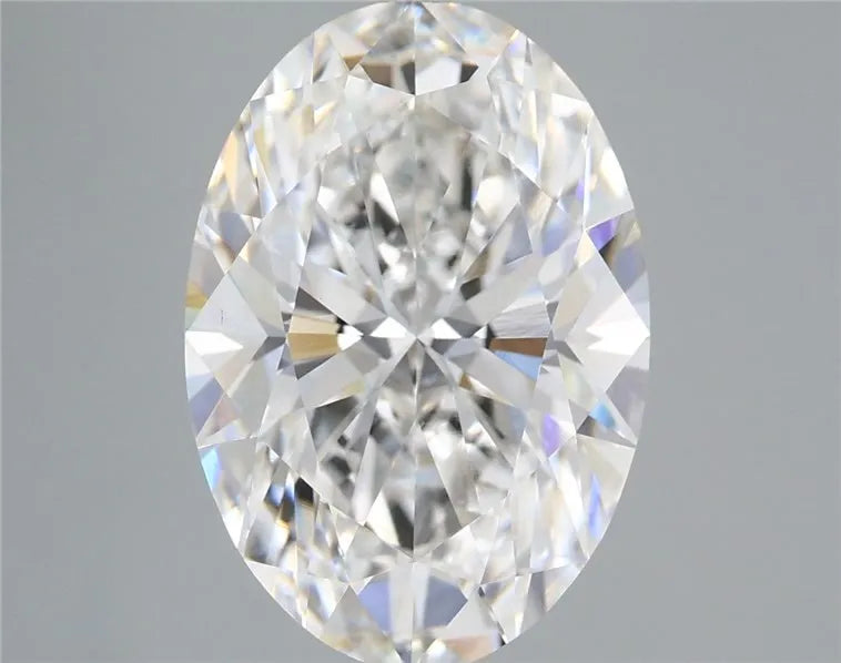 5.49ct Oval Lab Grown Diamond (Colour F, Clarity VS1, IGI Certified)