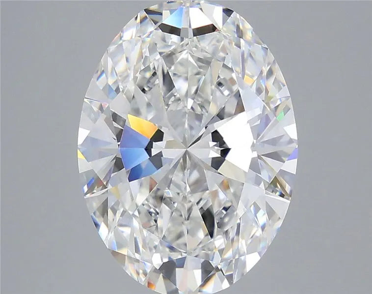 5.57ct Oval Lab Grown Diamond (Colour E, Clarity VVS2, IGI Certified)