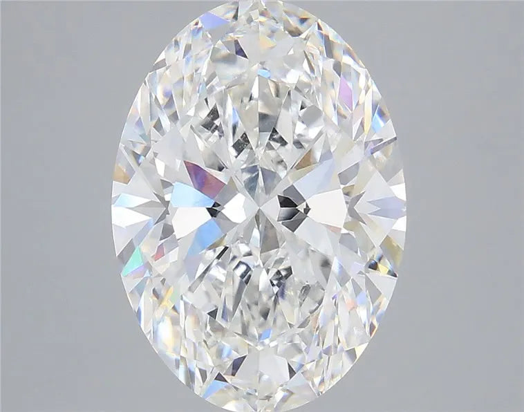 5.58ct Oval Lab Grown Diamond (Colour F, Clarity VVS2, IGI Certified)