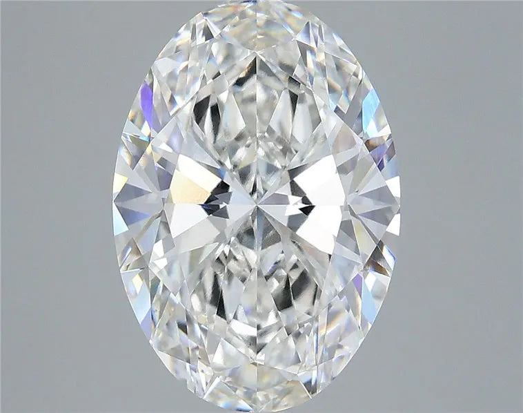 5.60ct Oval Lab Grown Diamond (Colour F, Clarity VVS2, IGI Certified)