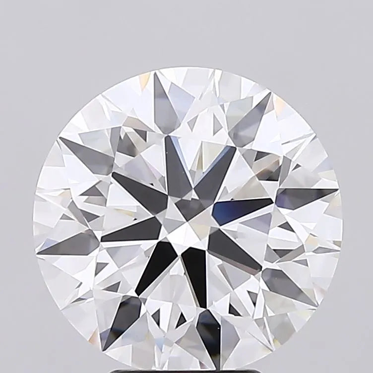 5.62ct Round Lab Grown Diamond (Colour F, Clarity IF, Cut ID, IGI Certified)