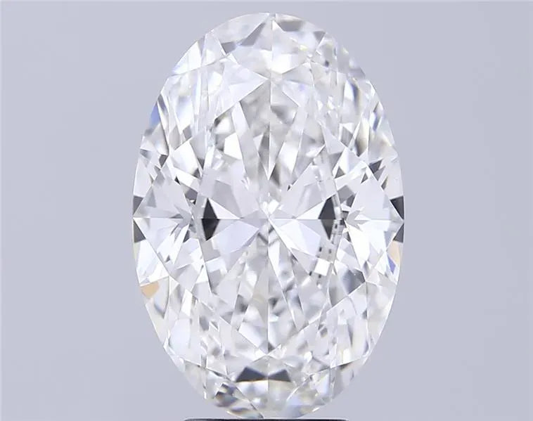 6.03ct Oval Lab Grown Diamond (Colour F, Clarity VVS2, IGI Certified)