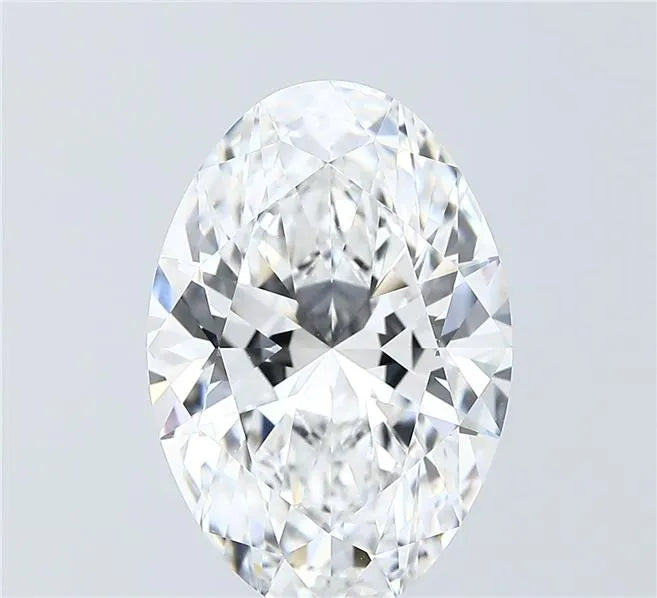 6.09ct Oval Lab Grown Diamond (Colour D, Clarity VVS2, IGI Certified)