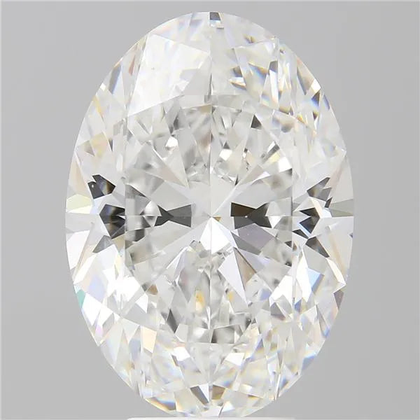 6.14ct Oval Lab Grown Diamond (Colour E, Clarity VVS2, IGI Certified)