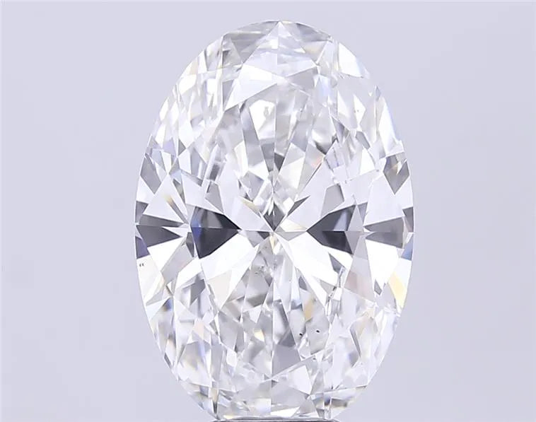7.02ct Oval Lab Grown Diamond (Colour E, Clarity VS2, IGI Certified)