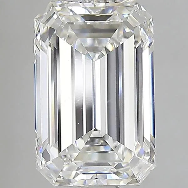 7.04ct Emerald Lab Grown Diamond (Colour F, Clarity SI1, IGI Certified)