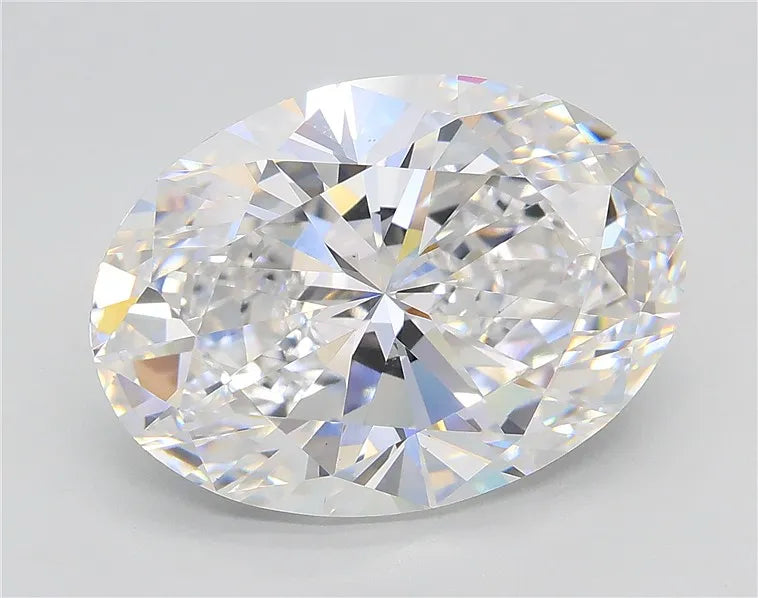 7.04ct Oval Lab Grown Diamond (Colour D, Clarity VS1, GIA Certified)