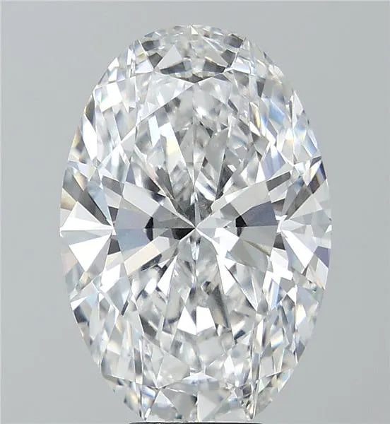 7.06ct Oval Lab Grown Diamond (Colour E, Clarity VVS2, IGI Certified)