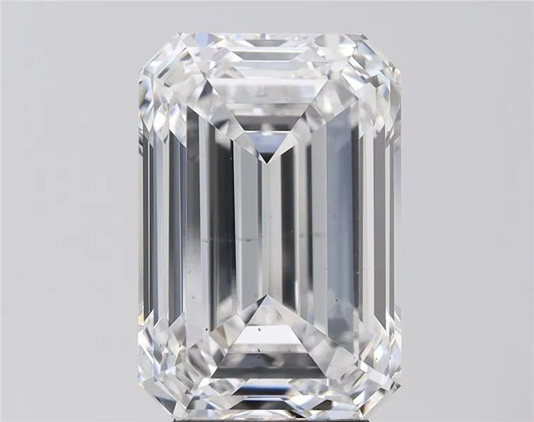 7.08ct Emerald Lab Grown Diamond (Colour D, Clarity VS2, IGI Certified)